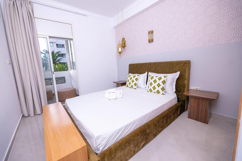 Tradition Meets Modern: 2Br Flat In Rabat Hassan Exterior foto